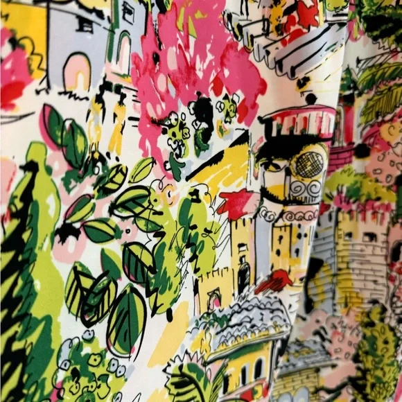 Pretty soft Tropical Print Sleeveless Dress - Picture 5 of 7